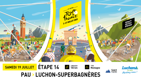 TOUR DE FRANCE À LUCHON-SUPERBAGNÈRES